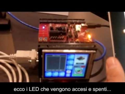 Controllo motore BLDC di un giradischi tramite webserver